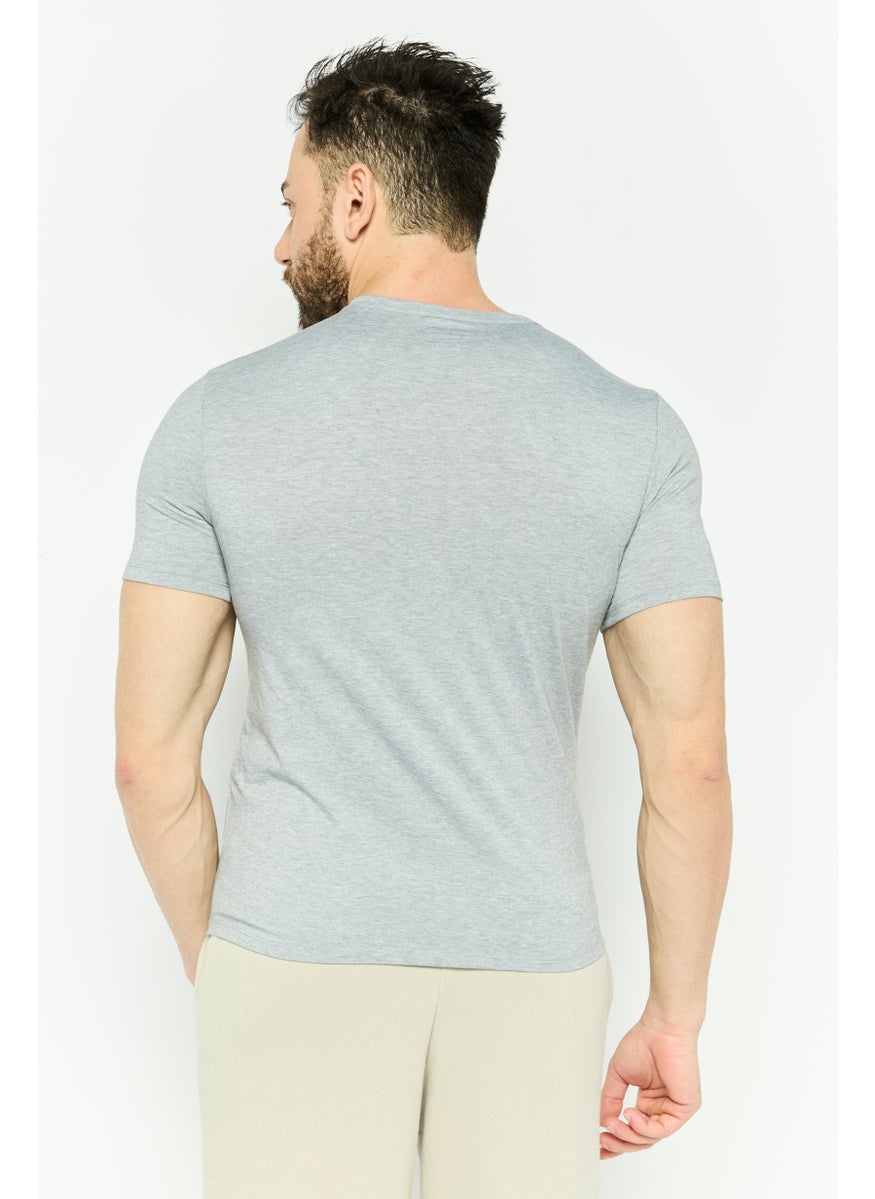 Men Sportswear Fit Short Sleeve Outdoor T Shirt, Grey Combo - pzsku/ZED2F8083BFFEFE95E177Z/45/_/1737642093/8e859100-8527-4adf-a565-736c8a271ca2