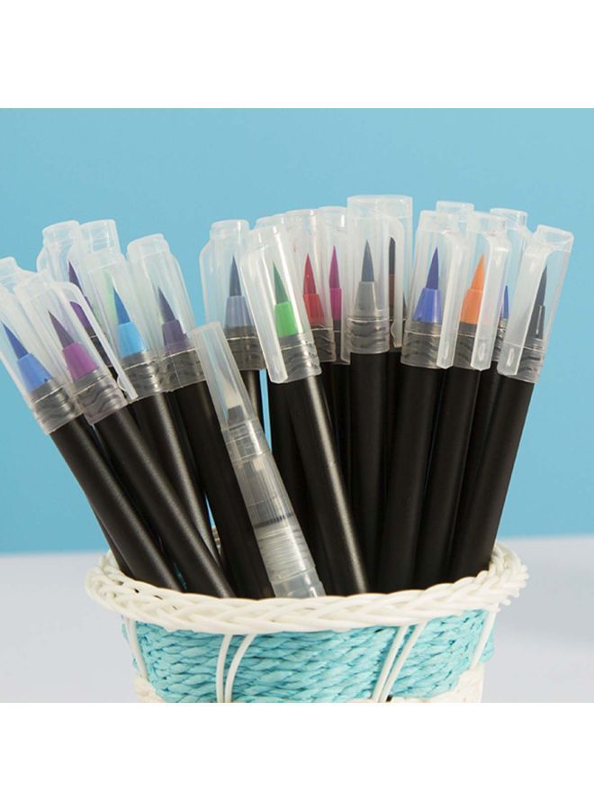 نيبمينينت طقم أقلام فرش ألوان مائية مكون من 48 قطعة متعدد الألوان - Image 2
