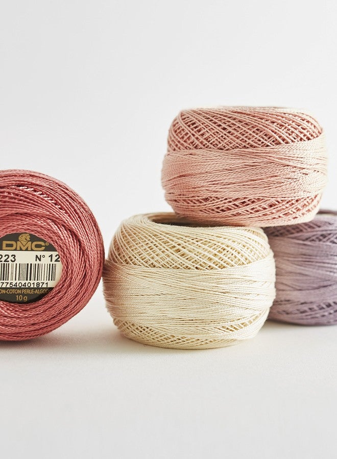 DMC 116 8-321 Pearl Cotton Thread Balls, Red, Size 8 - Image 3