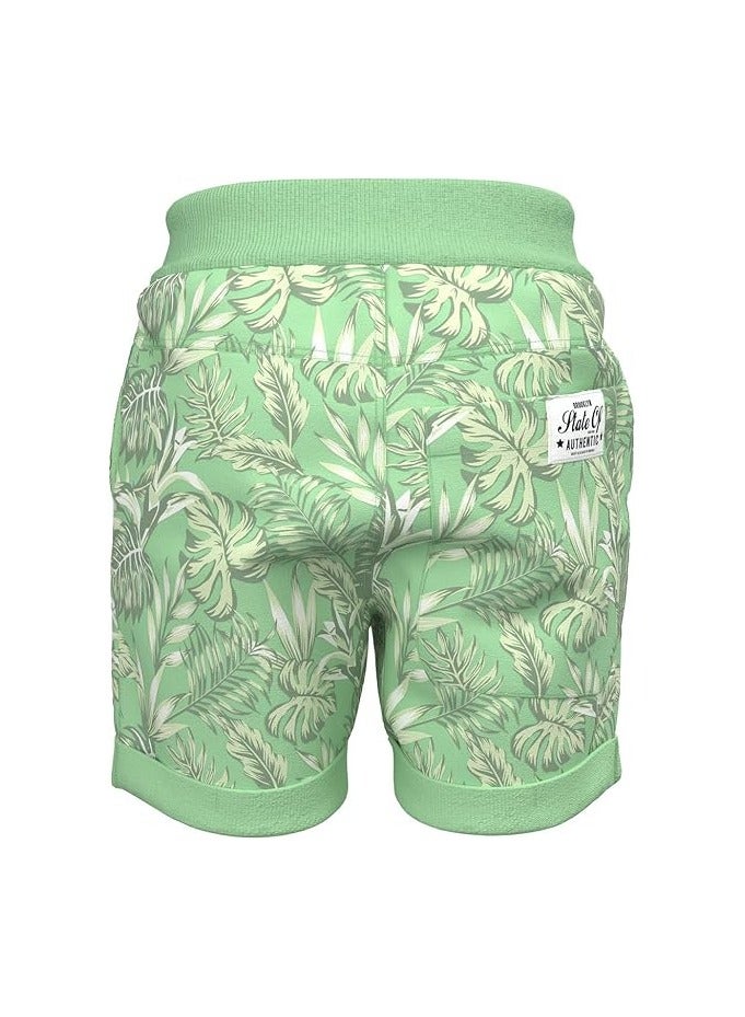 NAME IT سروال قصير طويل من فيرمو للأولاد بتصميم مطبوع بالكامل - Image 2