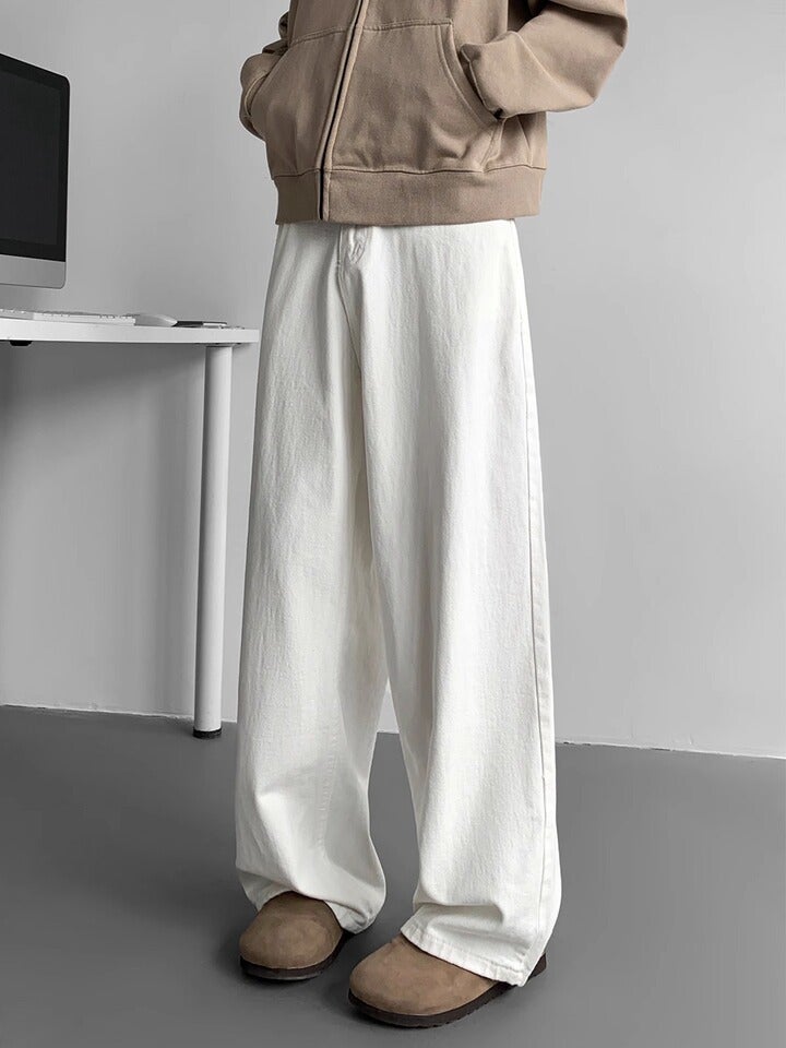 Unisex Casual Daily Denim Jeans - Image 1