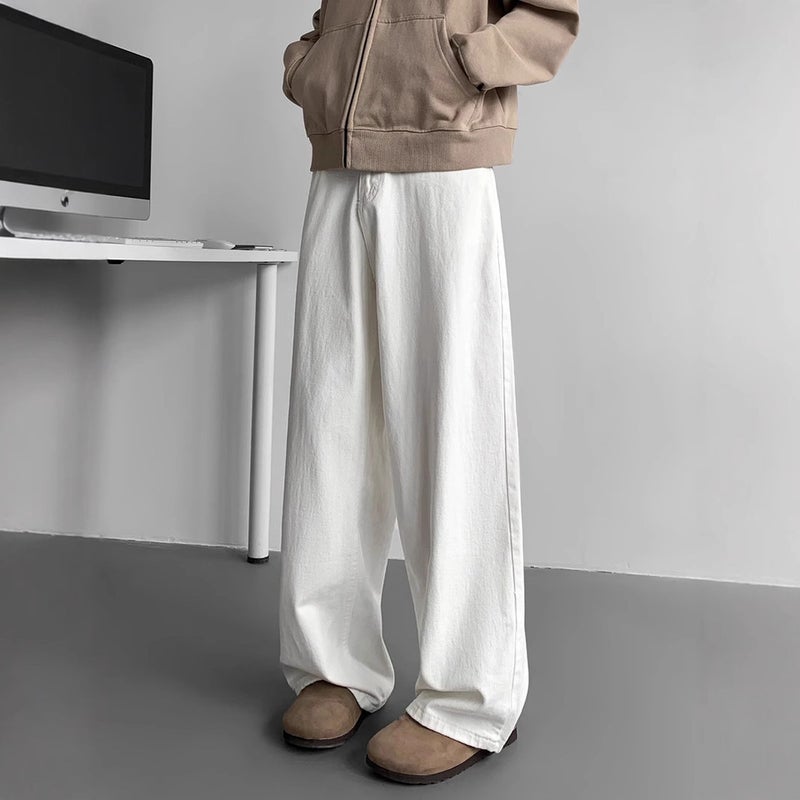 Unisex Casual Daily Denim Jeans - Image 3