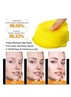 50 Pcs Kojic Acid & Turmeric Cleansing Pads for Dark Spots Turmeric Kojic Acid Cleansing Pads Helps Balance Skin Oil & Water Fade Spot Remove Excess Keratin Clean Oil Refines Pores Kojic Acid Pads - pzsku/ZED2FD2FC01A7CEE33CD0Z/45/_/1730892586/9a988af7-f4ad-4016-a41c-f41548e7273e