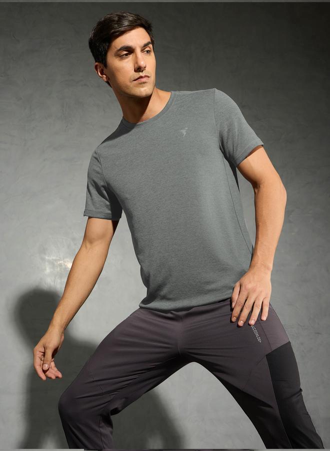 تكنوسبورت تيشيرت تكنوسبورت بأكمام قصيرة وياقة دائرية - Image 5