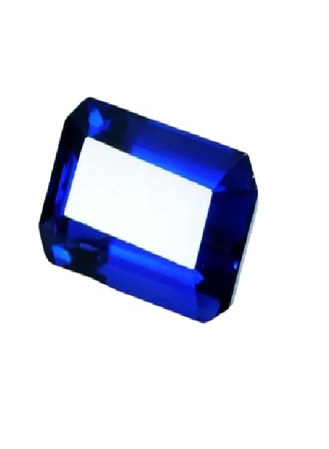 IRIS GEMS 4.15 قيراط ياقوت أزرق أصلي على شكل زمرد كشمير neela नीलम रत्न أصلي معتمد من مختبر 4.56 راتي للرجال والنساء Neela Pukhraj - Image 3