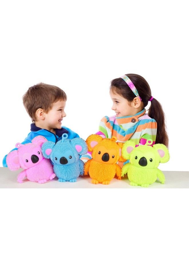 Ja-Ru - Koala Bear Pets Stretchy Squishy Fidget Toy (2 Koalas Assorted) Stress Relief Bedtime Buddies With Hair Tentacles Like Noodles. Party Favor Birthday Decorations Bouncy Toy For Kids & Adults 6710 2S - Image 1