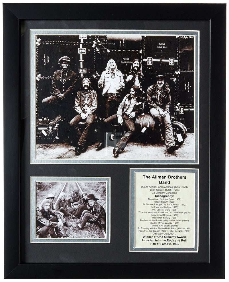 Legends Never Die The Allman Brothers Band Framed Photo Collage, 11 by 14-Inch - Image 4