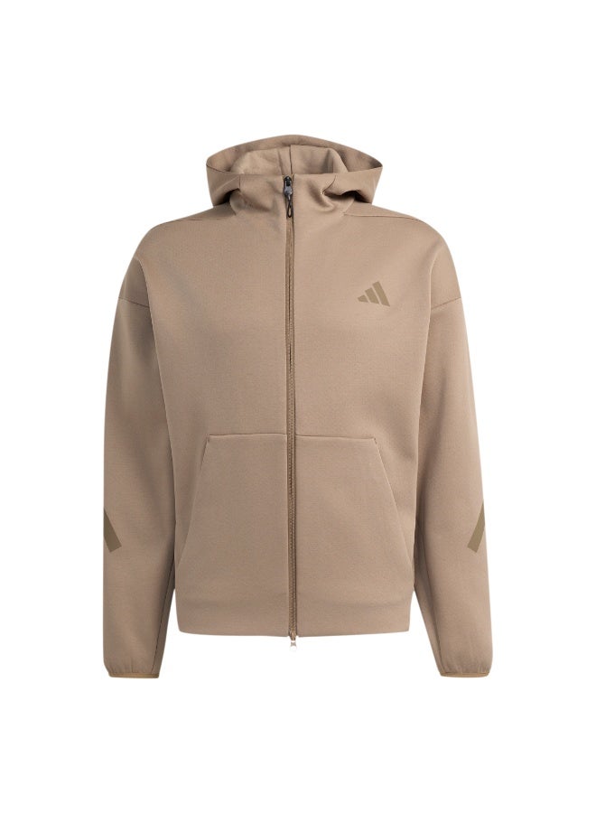 ADIDAS Z.N.E. FULL ZIP Hooded Tracksuit Top - Image 1
