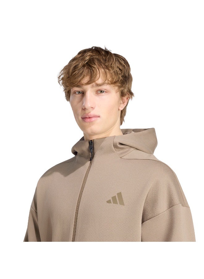ADIDAS Z.N.E. FULL ZIP Hooded Tracksuit Top - Image 5