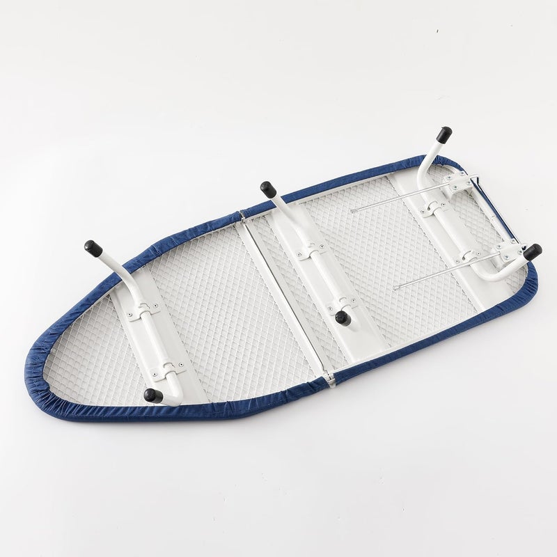 Kuber Industries Ironing Board Table Top Foldable Board for Ironing Portable Ironing Stand Iron Board Compact Space Saving Ironing Table for Dorms Laundry Rooms FR2403B Blue - Image 5
