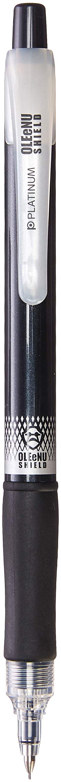 Platinum Mechanical Pencil Oleenu Shield, 0.5mm, Metallic Black (MOLS-200-#1) - Image 5