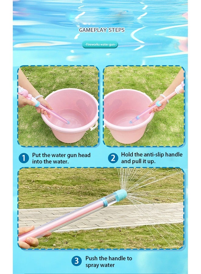 Swimming Water Gun Toy, 2 Pieces Unicorn Water Gun Pool Toy for Kids, Outdoor Water Pistol Beach Shooting Toy, Summer Foam Water Toy Shooter with Random Color - Image 5
