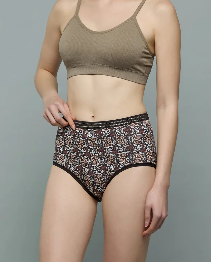 R&B 5 Pack Printed Full Briefs
