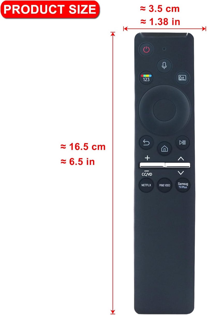 Allimity BN59-01330A Voice Remote Replacement for Samsung TV TU9010 UN86TU9010 TU9000 UN86TU9000 TU8300 UN55TU8300 UN65TU8300 TU8000 UN85TU8000 TU800D UN85TU800D Q90T QN55Q90T QN85Q90T Q80T QN49Q80T QN85Q80T - Image 2