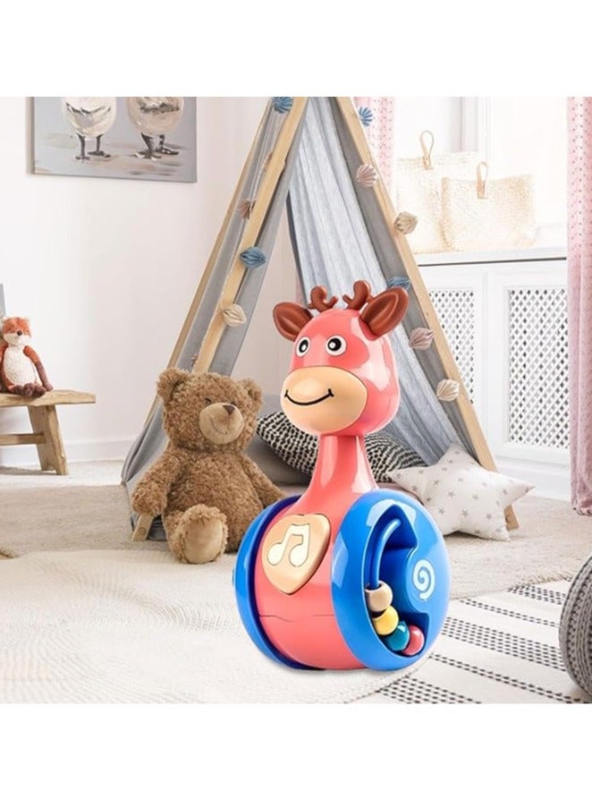 ألعاب بدون تعثر وألعاب دفع وألعاب تعليمية وألعاب تعليمية وألعاب تعليمية ممتعة وألعاب زحف وألعاب خشخيشات لغرفة المعيشة والحديقة والوردي - Image 3