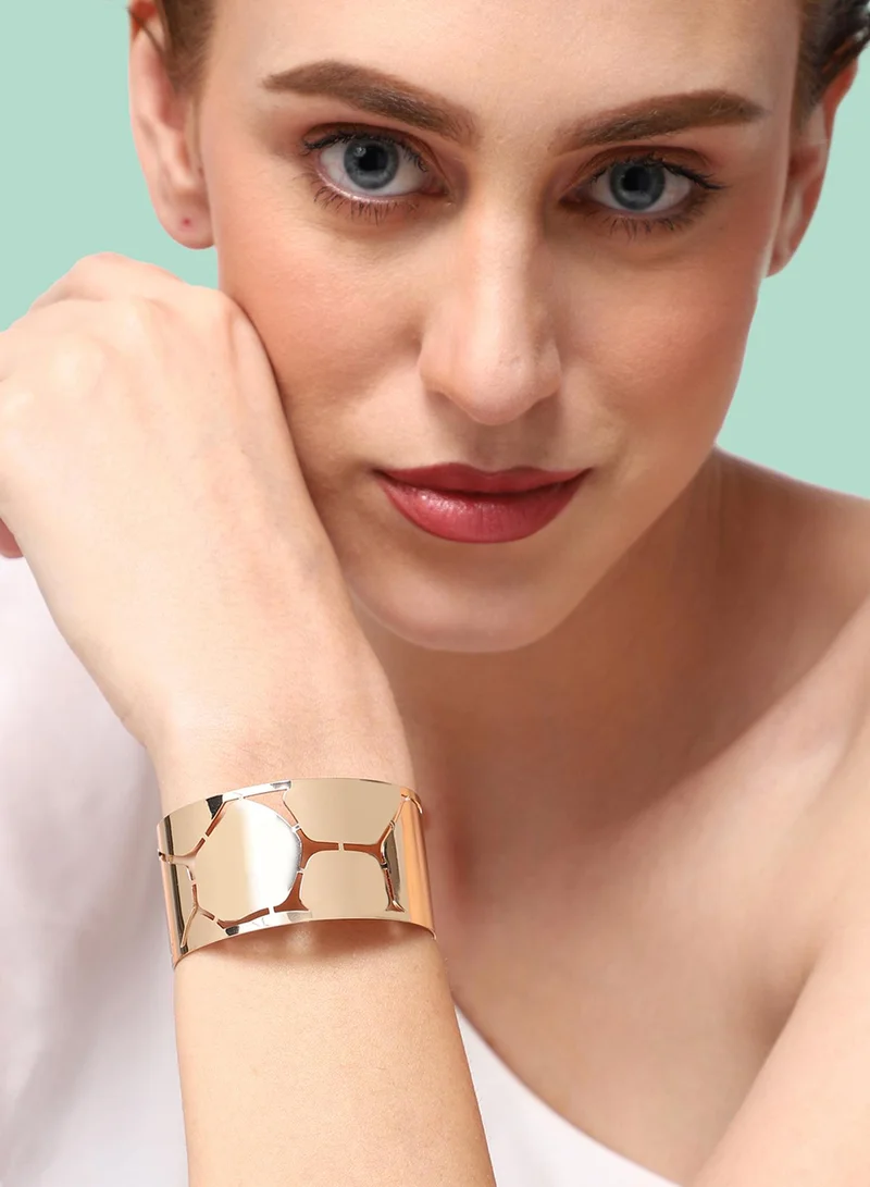 SOHI Party Cuff Artificial Bracelet Jewellery