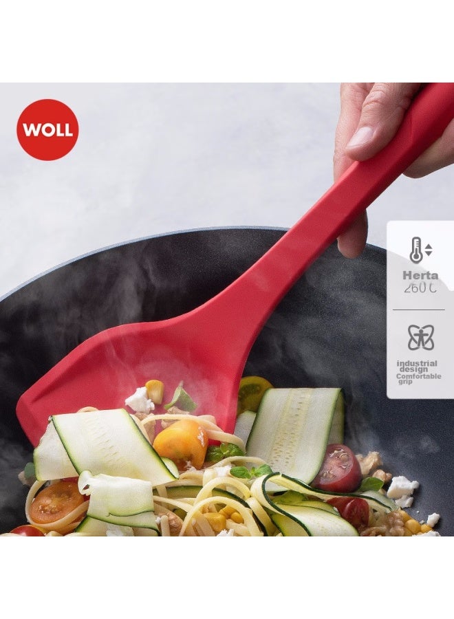 Woll Kitchen Silicone Accessories Chinese-style Spatula, Tuv Safety Certified In Germany, Heat Resistant Up To 260°c - Image 2