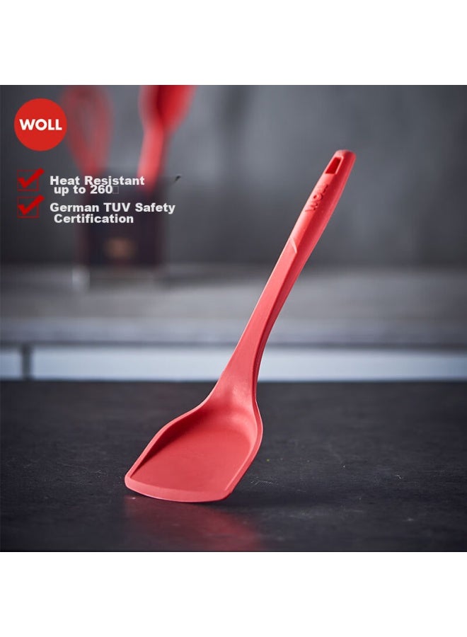 Woll Kitchen Silicone Accessories Chinese-style Spatula, Tuv Safety Certified In Germany, Heat Resistant Up To 260°c - Image 1