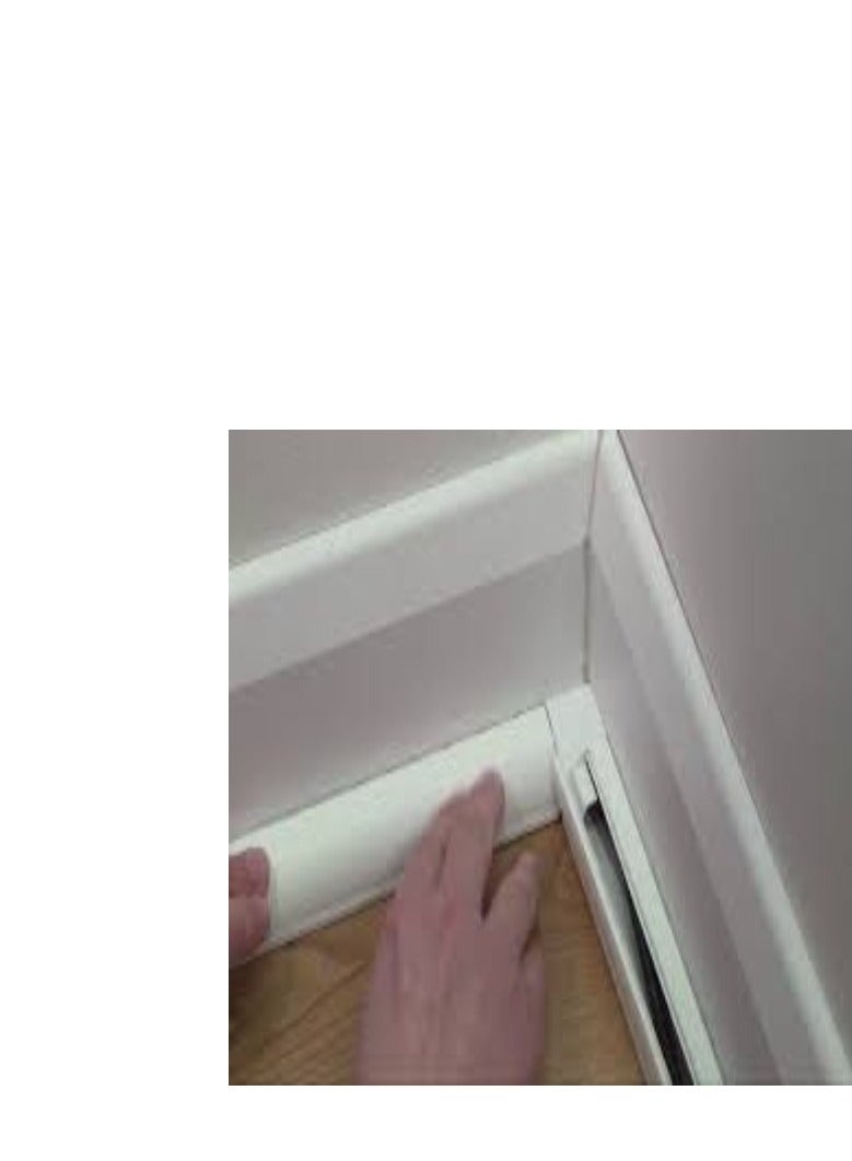 KNP KNP Electrical PVC Floor Trunking 20mm x 70mm is Designed for Efficient and Organized Cable Management Suitable for Both Residential and Commercial Environments.  - Image 3