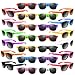 FEPITO 40 Pack Sunglasses Party Favors Neon Color Sunglasses Bulk for Beach Birthday Party Pool Wedding Party Supplies 10 Colors - Image 2