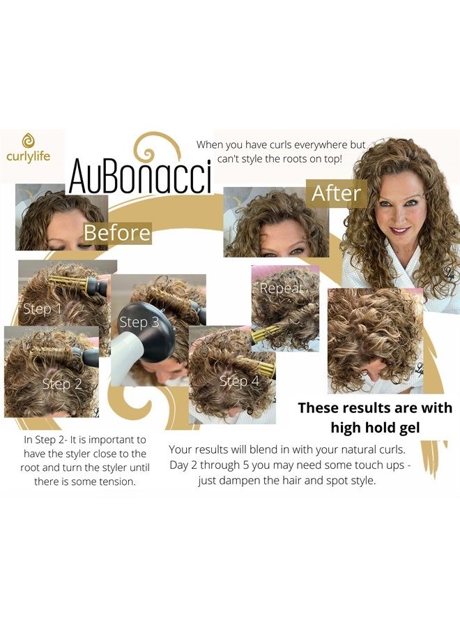 AuBonacci Styler for Curly Hair: Lift, Direct & Add Volume To Curls - Image 4