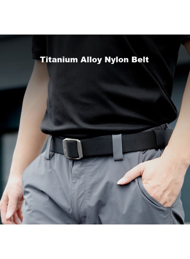 Tactical Bird Zhanshuniao R6 (titanium Alloy Buckle), High-performance Nylon Belt, Durable Work Belt For Men, Canvas Sports Belt, Military-style  - Image 3