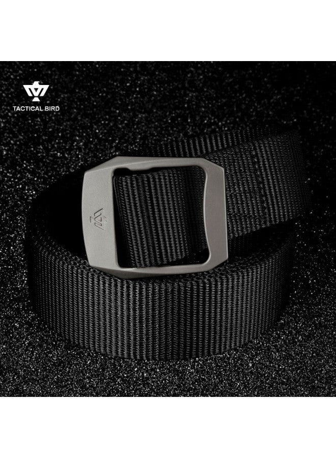 Tactical Bird Zhanshuniao R6 (titanium Alloy Buckle), High-performance Nylon Belt, Durable Work Belt For Men, Canvas Sports Belt, Military-style  - Image 4