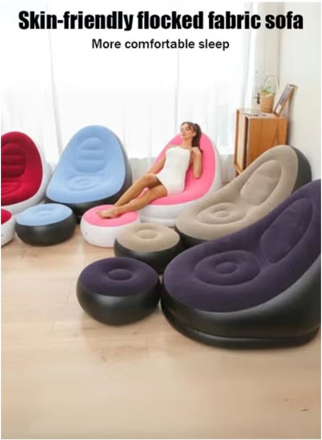 Generic Lazy sofa - can be used for lying or sleeping. Single sofa for bedroom with bay window. Tiled floor for lazy chair. Outdoor chair for balcony relaxation.  - Image 5