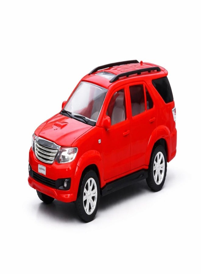 Sheel® Fortuner Style Toy Car for Kids | Pull Back Action | Strong Plastic Body | Realistic SUV Design | Approx. 6 Inch - Image 1