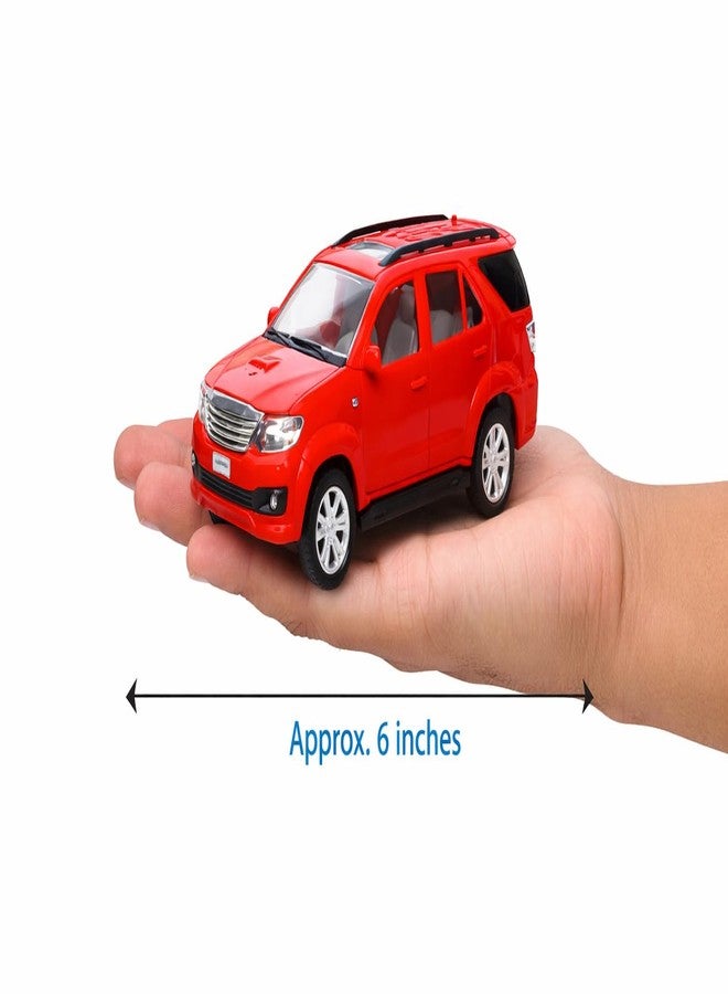 Sheel® Fortuner Style Toy Car for Kids | Pull Back Action | Strong Plastic Body | Realistic SUV Design | Approx. 6 Inch - Image 2