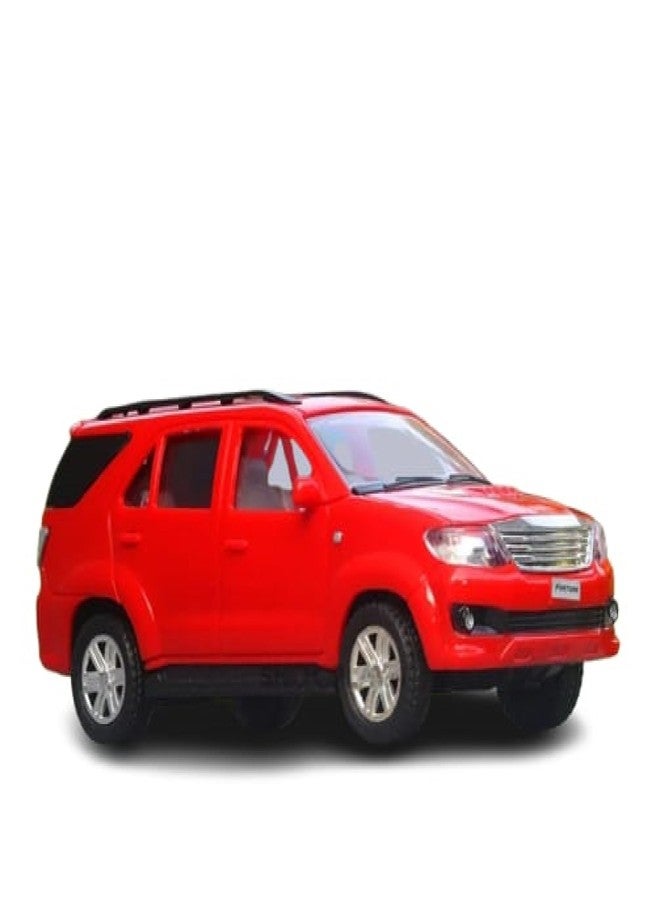 Sheel® Fortuner Style Toy Car for Kids | Pull Back Action | Strong Plastic Body | Realistic SUV Design | Approx. 6 Inch - Image 4