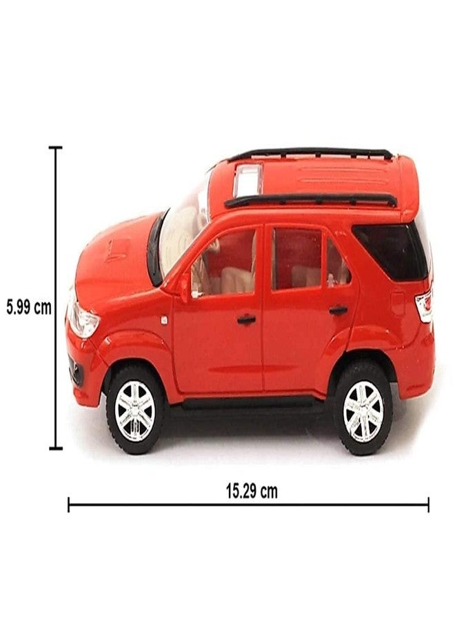 Sheel® Fortuner Style Toy Car for Kids | Pull Back Action | Strong Plastic Body | Realistic SUV Design | Approx. 6 Inch - Image 3