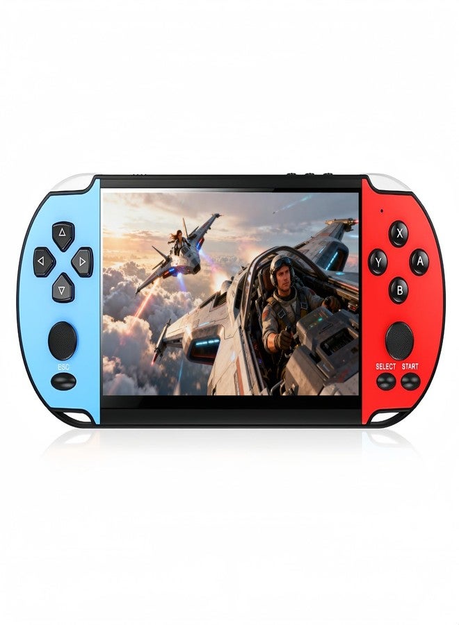 JXD 5.1-inch Multi-function Game console Built-in Classic Retro Games Arcade Video Music E-book Recording TV output Handheld Game Console Portable Game System Birthday/Christmas gift - Image 1