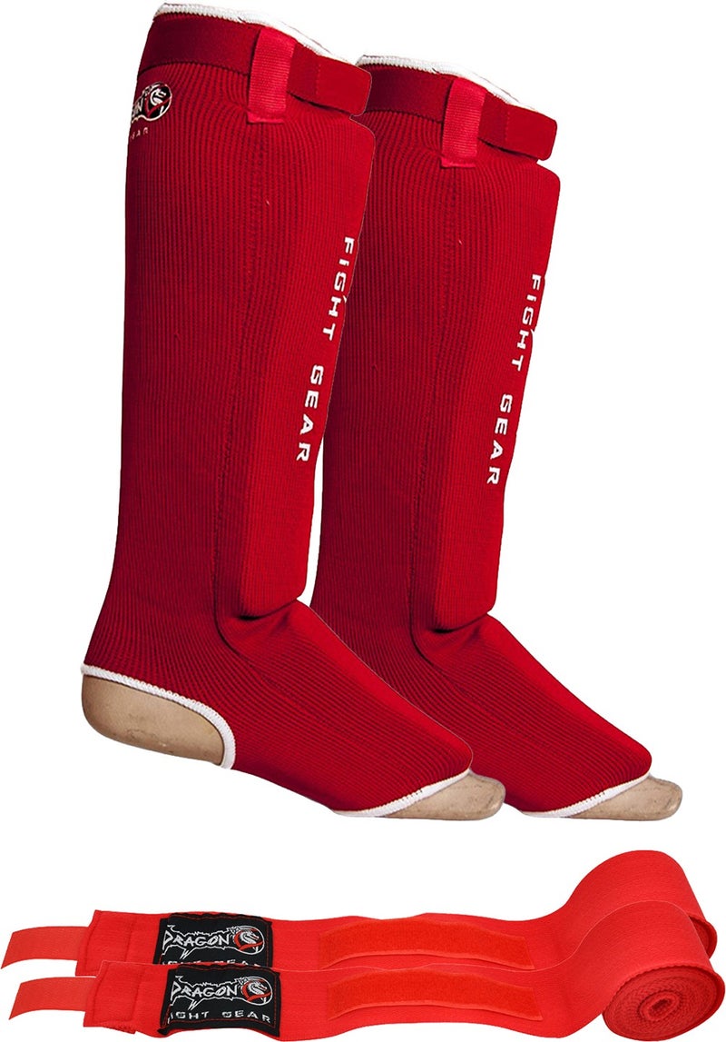 Shin Protective Boxing Bandage Set Set of 2