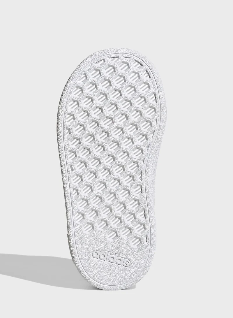 Adidas Grand Court Lifestyle Hook And Loop Shoes