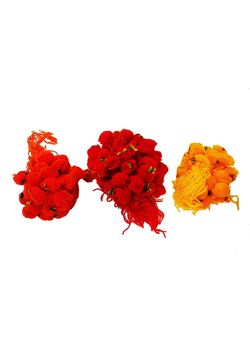 Dhinchak DHINCHAK®™ Hindu Religious bhagwan Rakhi Door Rakhi marwadi Pooja rakhi Mouli Wrist Thread Band/Mouli Rakhi/Raksha Sutra 50 Piece Rakhi (Assorted Colour)  - Image 2