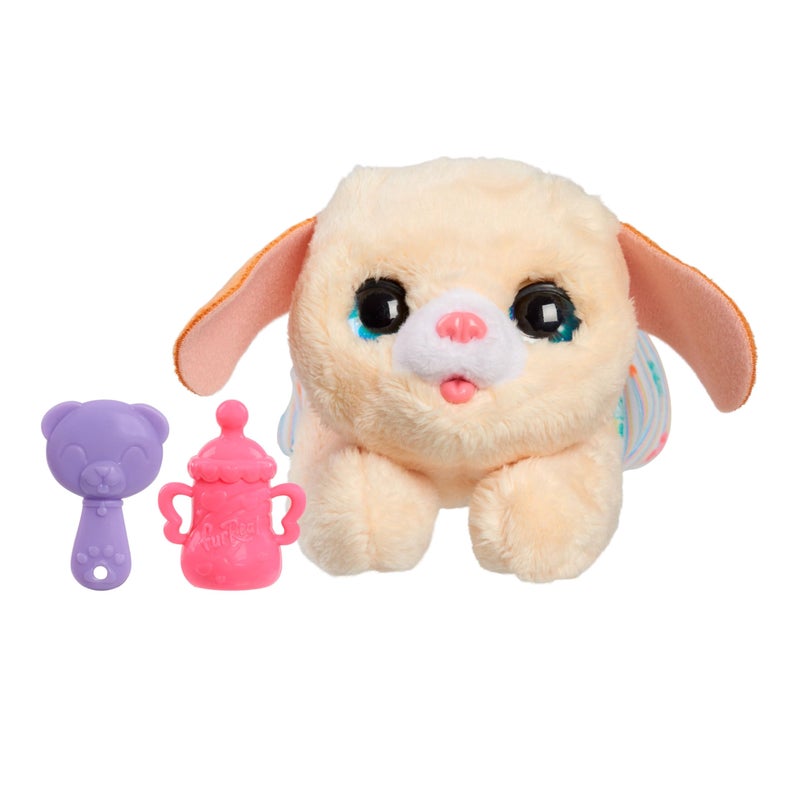 furReal Newborns Puppy Interactive Pet, Small Plush Puppy with Sounds and Motion, Kids Toys for Ages 4 Up by Just Play - Image 1