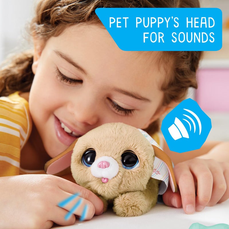 furReal Newborns Puppy Interactive Pet, Small Plush Puppy with Sounds and Motion, Kids Toys for Ages 4 Up by Just Play - Image 2