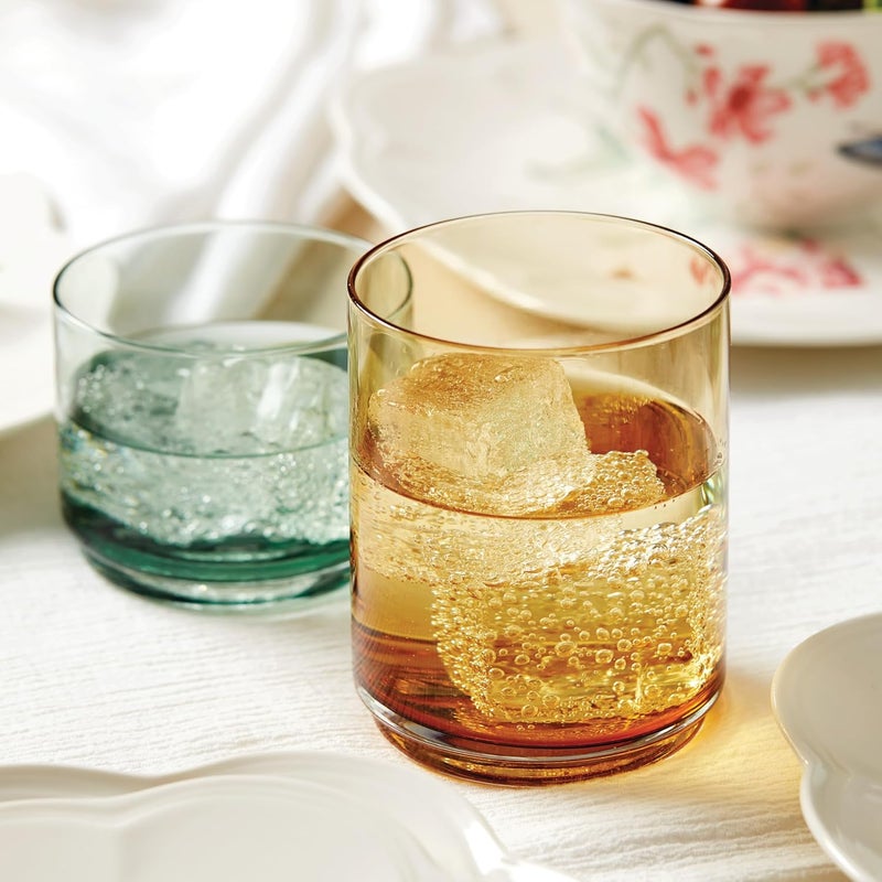 LENOX Tuscany Classics 4Pc Tall Glasses, 1.10, Orange - Image 4