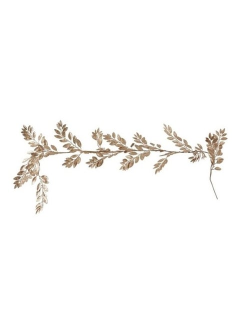 Gold Glitter Foliage Garland