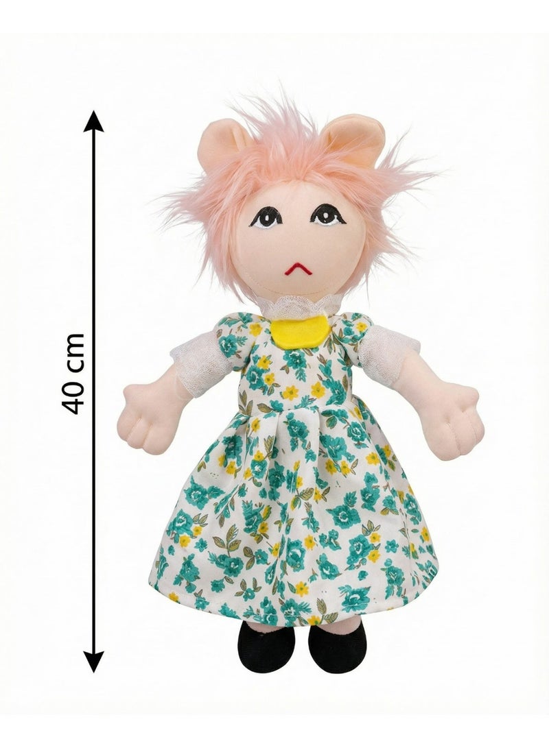 Lula Rabbit Doll Plush Toy – Stuffed Animal– Soft Cotton Body – Perfect Ramadan Gift for Girls and Kids – 25cm - Image 2