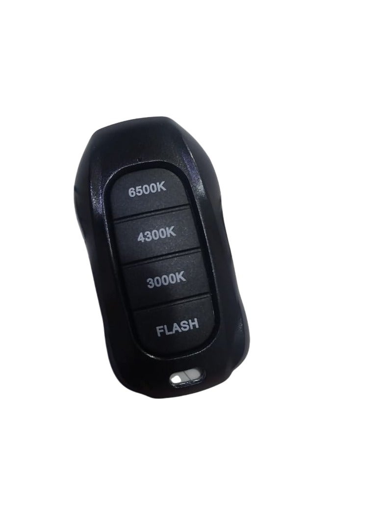 Ama A6 H4 LED car headlight kit with remote control, maximum brightness 7000 lumens - Image 2