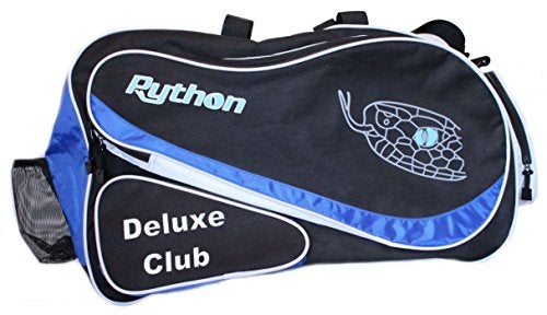 Python Racquetball Python Deluxe "Club" Racquetball Bag (Black/Blue) - Image 1
