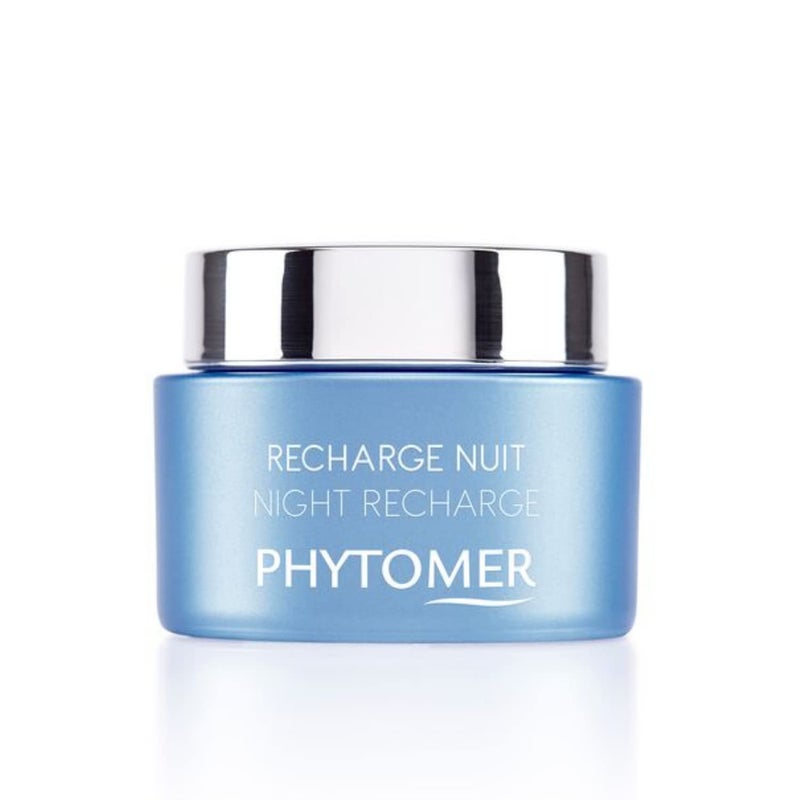 Phytomer Phytomer Night Recharge Hydrating Night Cream | Youth Enhancing, Anti-Aging Face Moisturizer | Ultra-Soothing Protective Overnight Cream | Reduce Wrinkles and Fine Lines | 50ml 