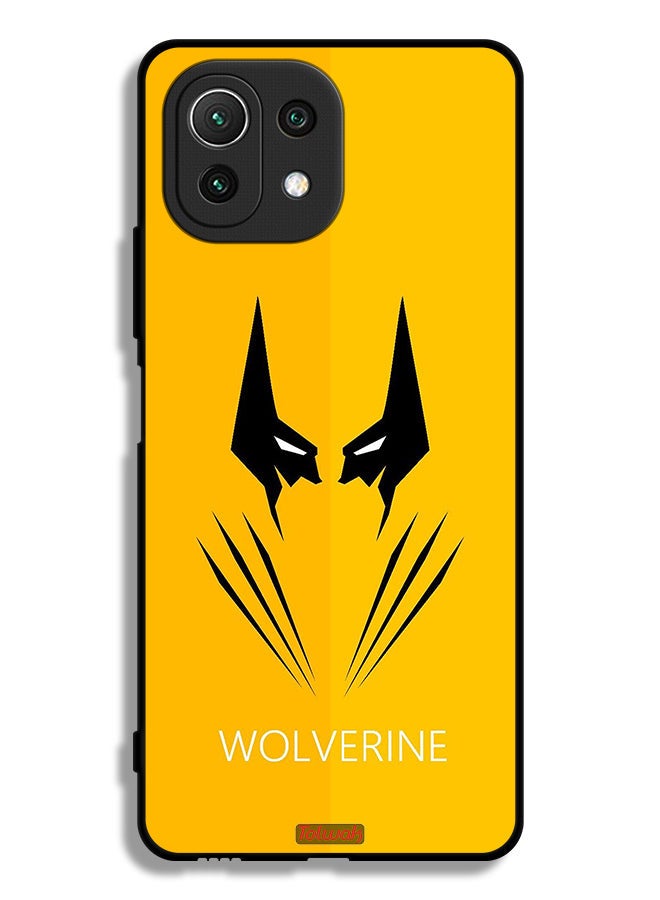 Tolwak Xiaomi Mi 11 Lite 4G Protective Case Cover Wolverine - Image 2