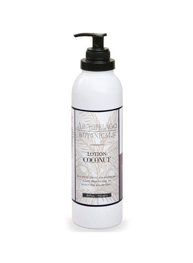 Archipelago Botanicals Coconut Lotion ; Nourishing Hydrating Daily Body Lotion ; Free From Parabens Phthalates And Gmos (18 Oz) - Image 2