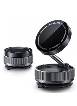 Vacuum Suction Magnet Phone Holder Mount, Magnetic Car Phone Holder, 360° Adjustable Suction Car Phone Mount for Car/Smooth Surface/Travel/Gym - pzsku/ZED3162D2FCED471DCC38Z/45/1747120113/538d4112-c39c-4652-89da-15d2ce4313a6