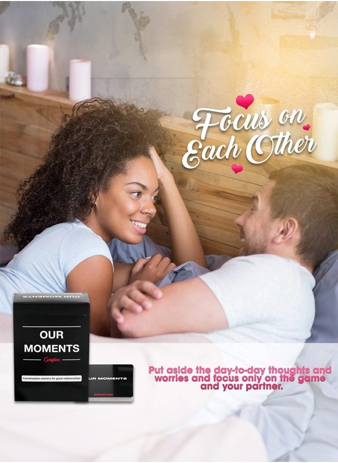 null - Game Cards Solitaire Couples Edition Talking Hearts Conversation Cards A couples card game perfect for date nights and travel adventures - Image 1