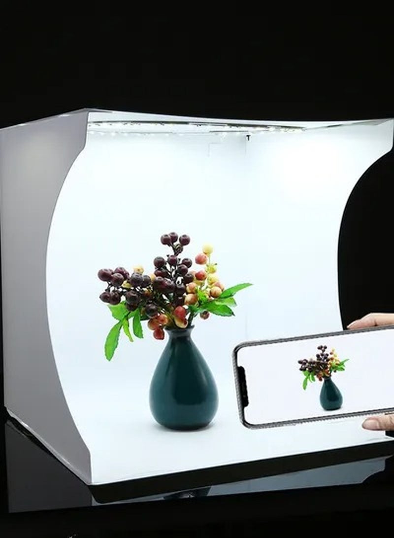 Portable Tent Photo Shooting Box With 6-Colour Backdrops Multicolour  - Image 1