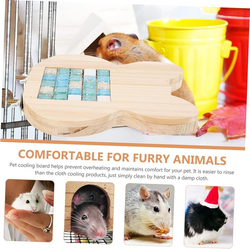 وسادة تبريد صغيرة للحيوانات الأليفة للهامستر وخنازير غينيا، حصيرة استرخاء آمنة للقفص - Image 4